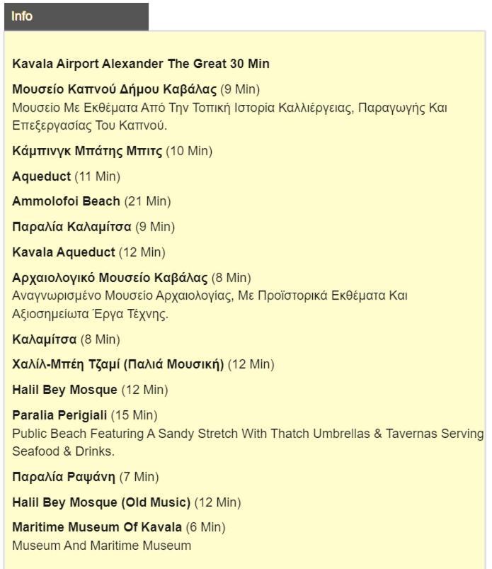 Philoxenia Hotel Kavala Eksteriør billede